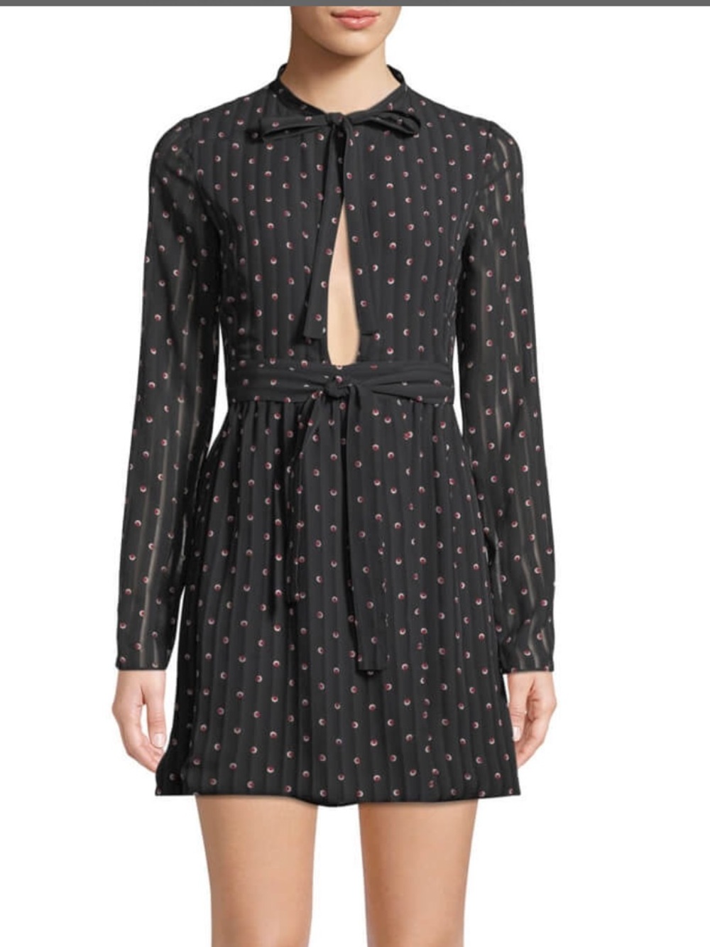 Alexis Polka Dot Print Rio Mini Dress